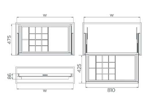  modular wardrobe charm storage box